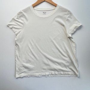 Madewell Northside Vintage Tee / Tshirt Warm Plain White